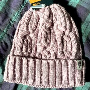 NWT The North Face Cable Minna Beanie - Ashen Purple